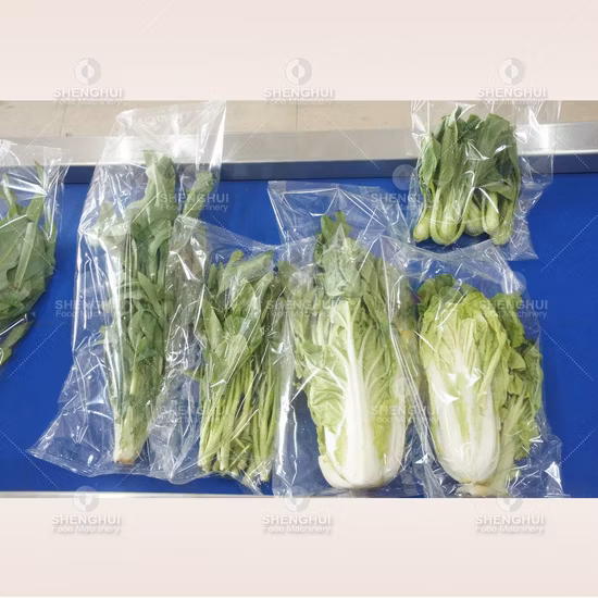 Macchina automatica per l'imballaggio di verdure Macchina per l'imballaggio di frutta per supermercati Macchina per sigillare alimenti Linea di imballaggio per lattuga