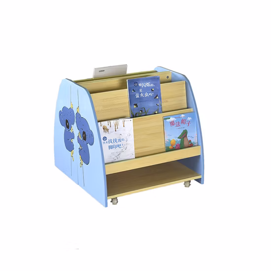 Mobili per asilo, Ripiani in legno Scaffale per libri della biblioteca scolastica, Mobili in legno per asilo nido, Ripiani per bambini, Libreria per bambini